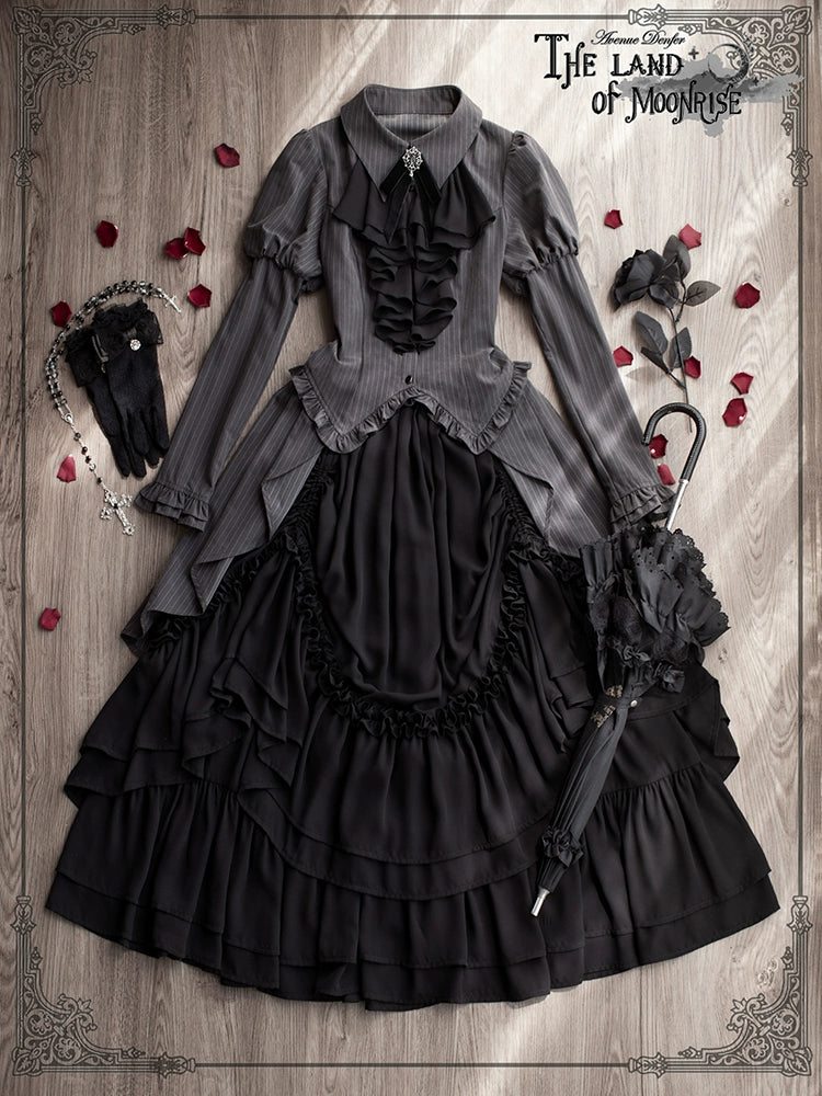 [Pre-orders available until 11/13] The Land of Moonrise Skirt, Long Length