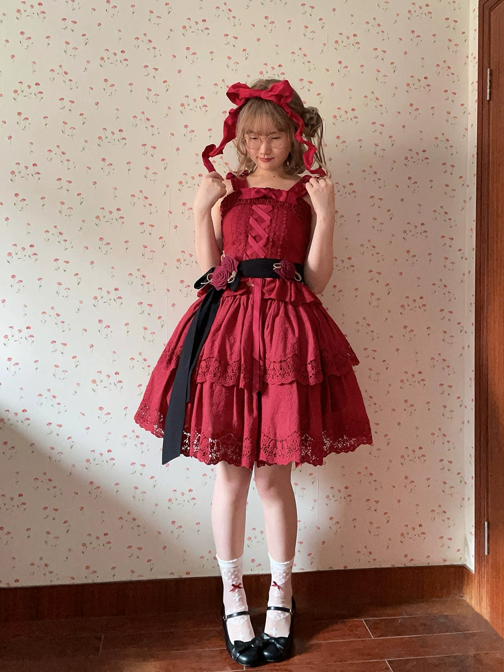 [Pre-order] Forest Rondo Lace Layer Skirt, 2-layer type