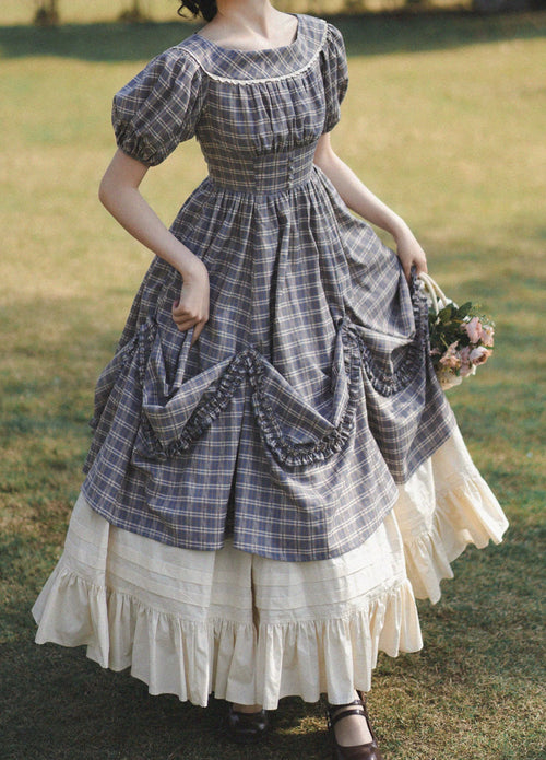Forest Picnic 生成色のインナースカート