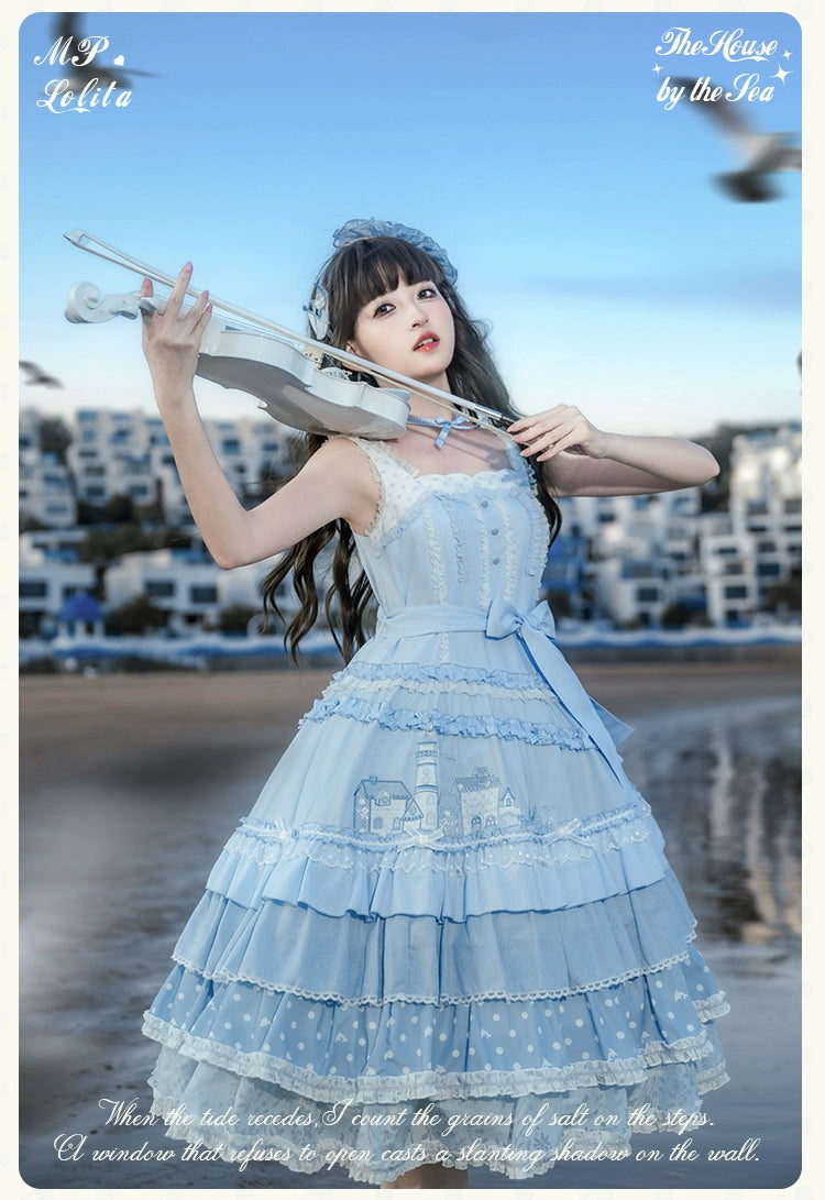 【受注予約6/18まで】The House by the Sea ジャンパースカート