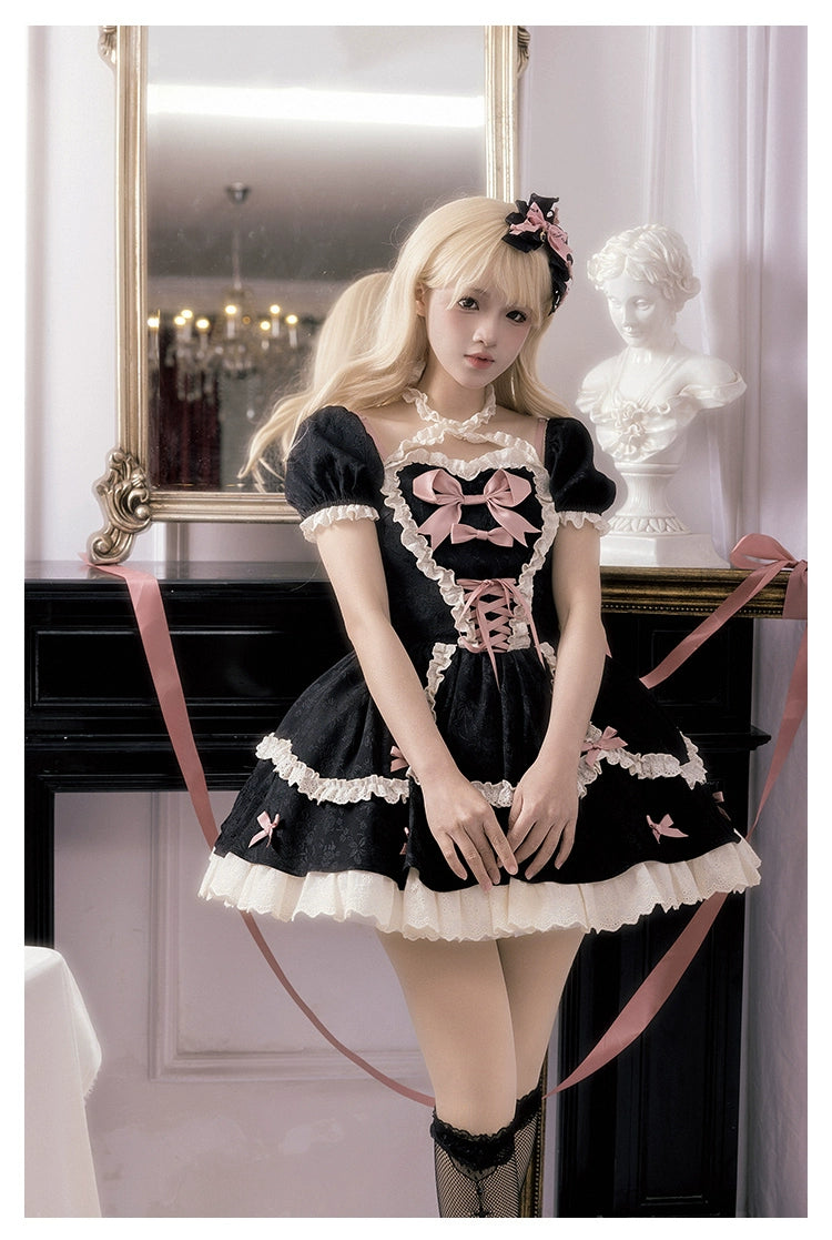 Whipped Cream ハートの2wayワンピース