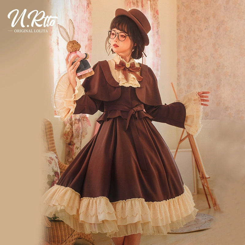 Breeze Aria Classical Cape Dress