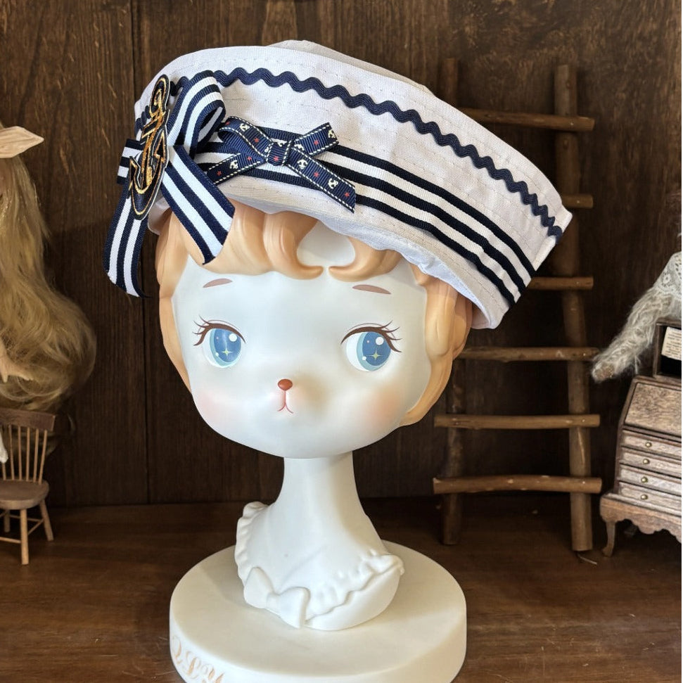 同時購入のみ【受注予約7/30まで】Blue Sky Marine セーラーハット