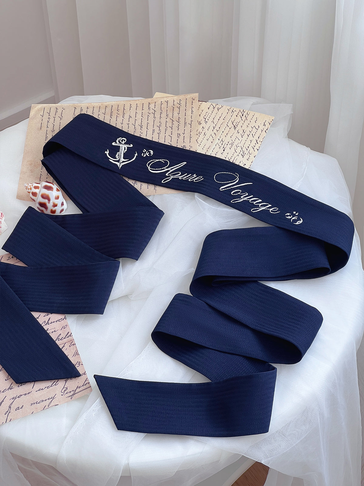 【受注予約7/23まで】Voyage Poem クラシカルマリンワンピース