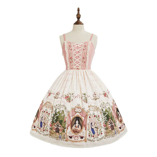 Rosy Cheeks Snow White Jumper Skirt