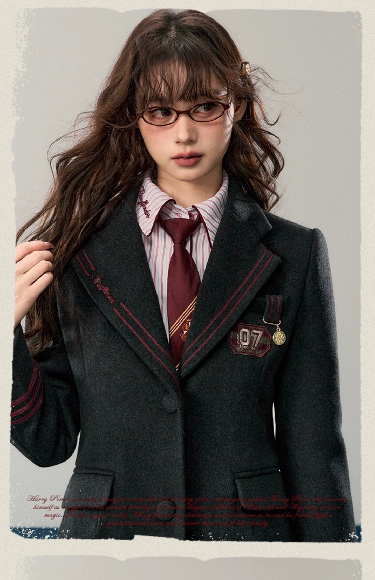 [Pre-order] Hogwarts School of Witchcraft and Wizardry Waist-Shaped Tailored Jacket