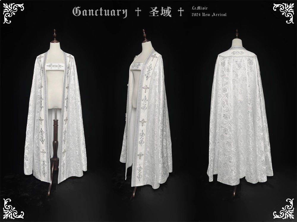 [Sale period ended] Sanctuary Gothic Lolita long cloak