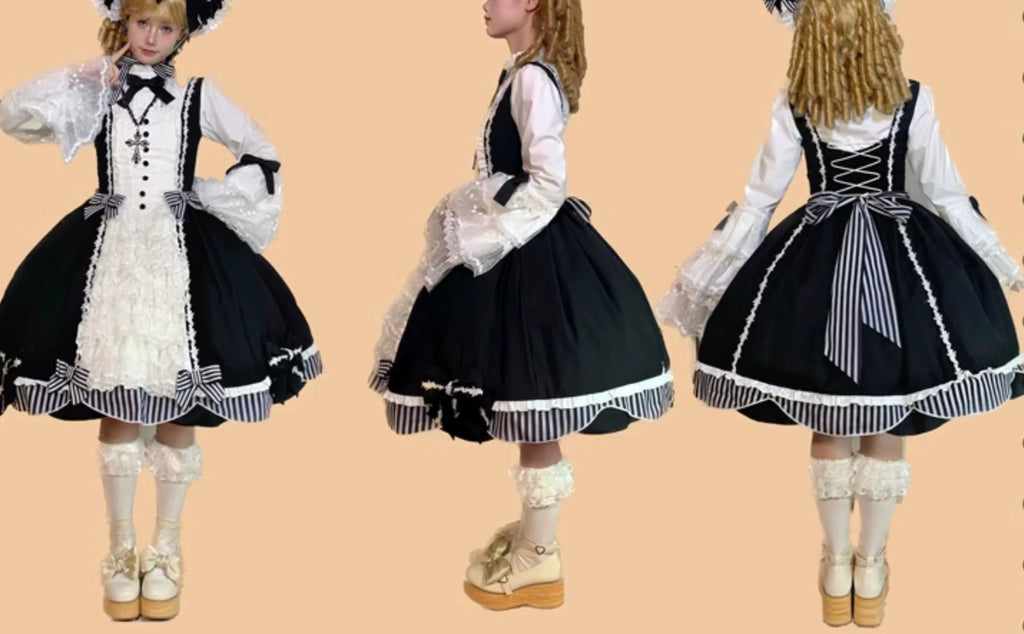 [Pre-orders available until 1/2] Moonlit Night Rhapsody Jumper Skirt and Cape