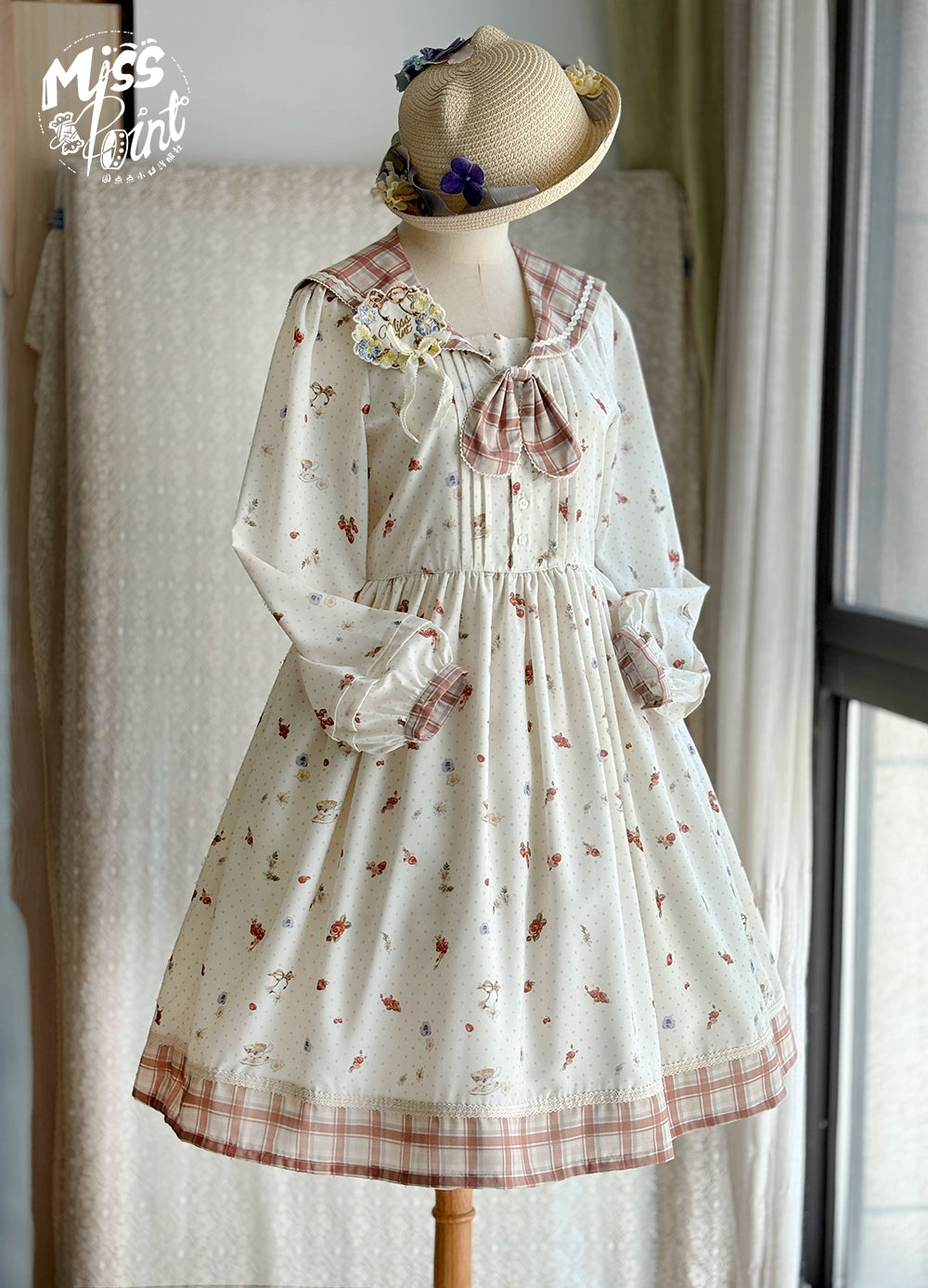 [Pre-order] Autumn Pleasure Sailor Collar Dress