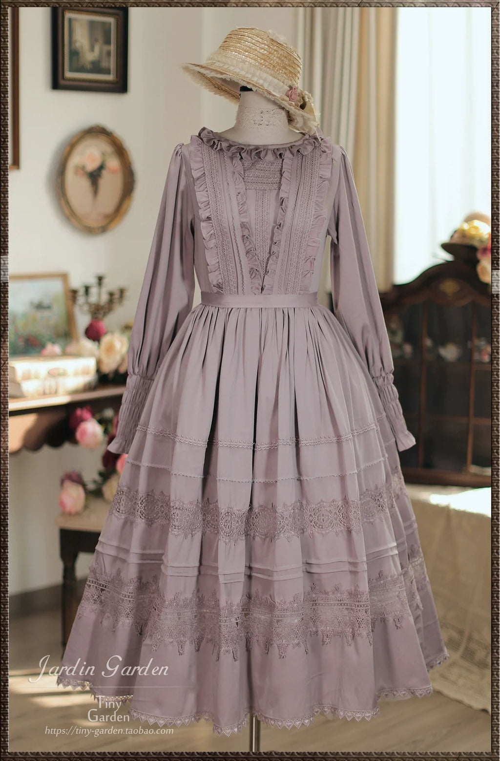 [Pre-order] Spring Whisper Classical Dress, Short Sleeve Type
