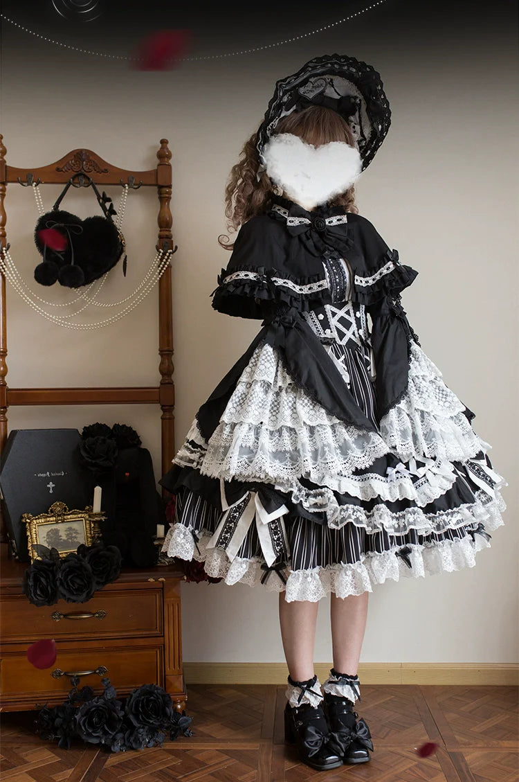 Hybrid Doll Moon Island Ribbon Cape