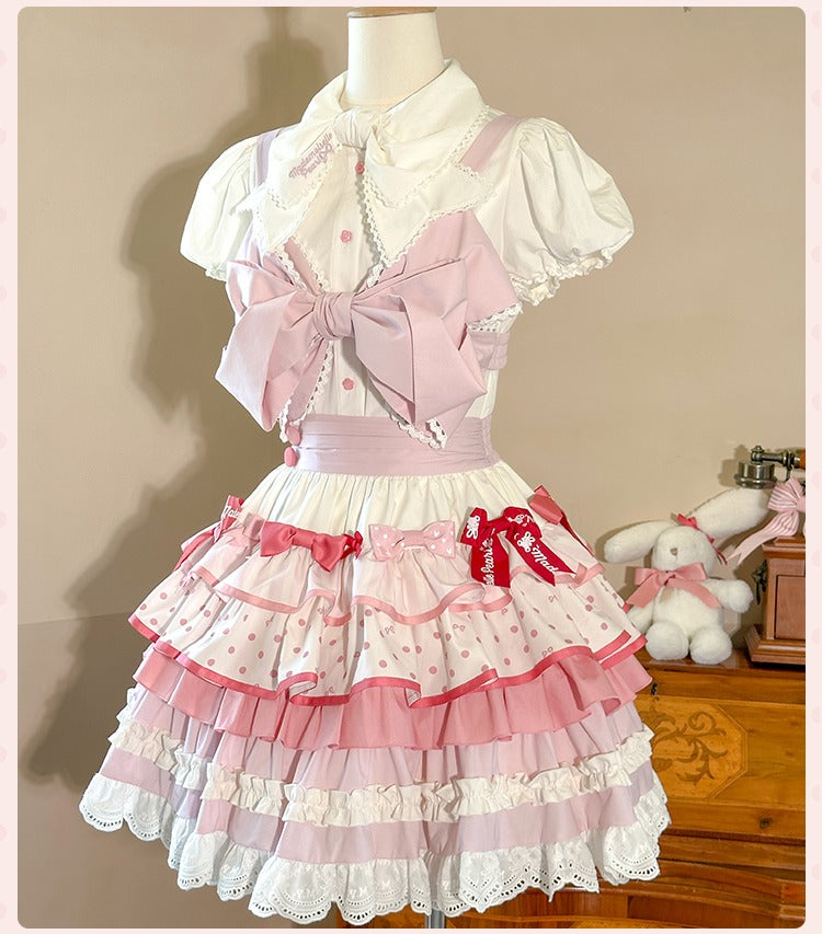 【受注予約6/11まで】Bow Rabbit ノースリーブトップス