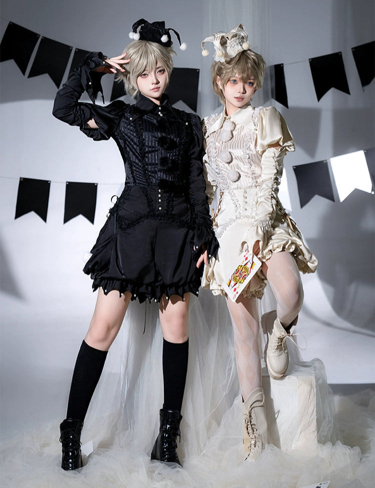 Clown Party 皇子系ブラウスとショートパンツのセットアップ