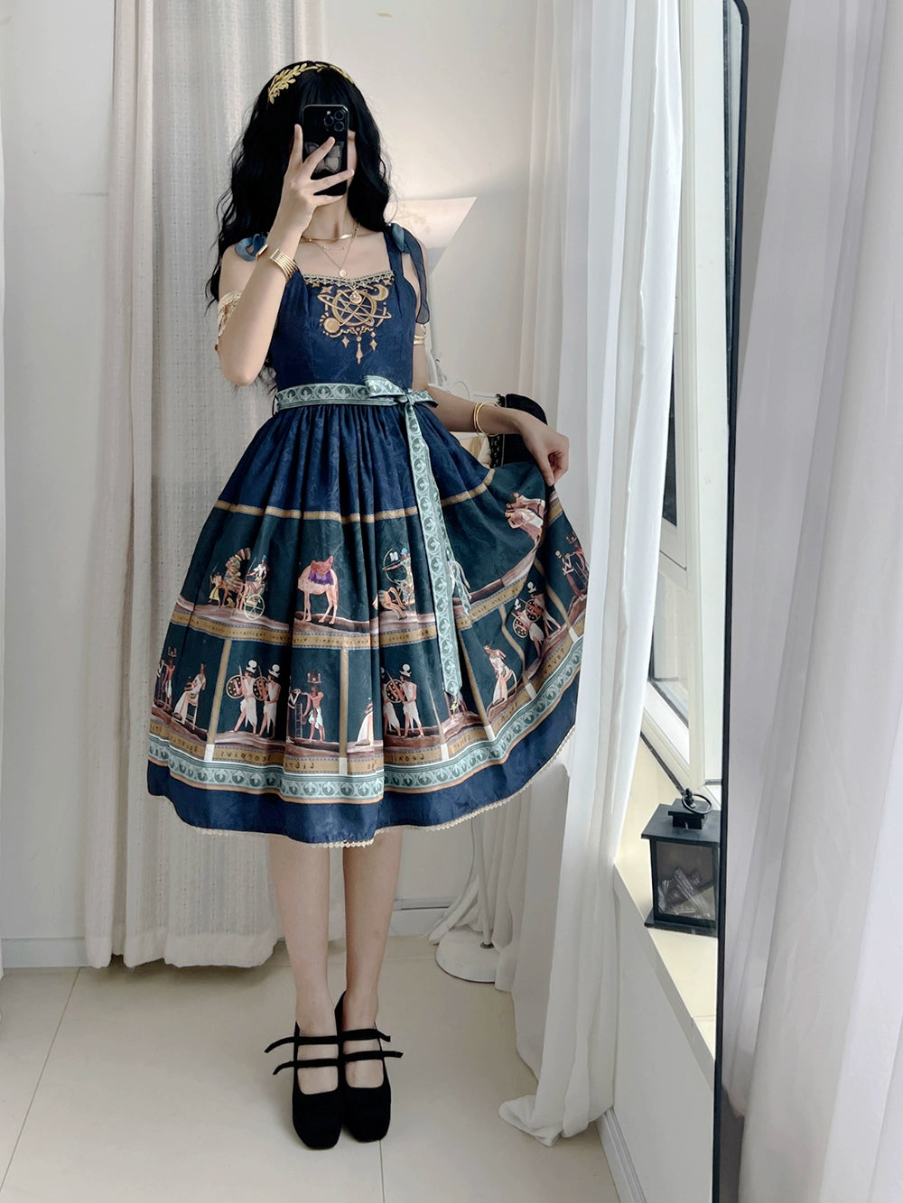 【受注予約6/12まで】Papyrus Story ジャンパースカート