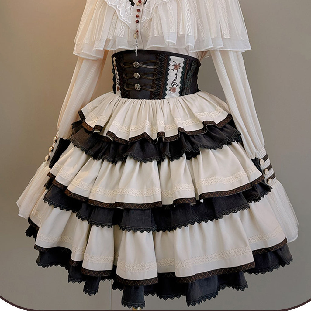 [Pre-order] Sunset Thron corset skirt