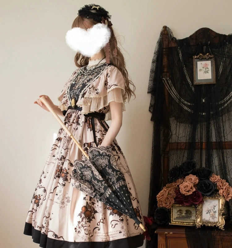 Holding Romance フローラルプリントのワンピース