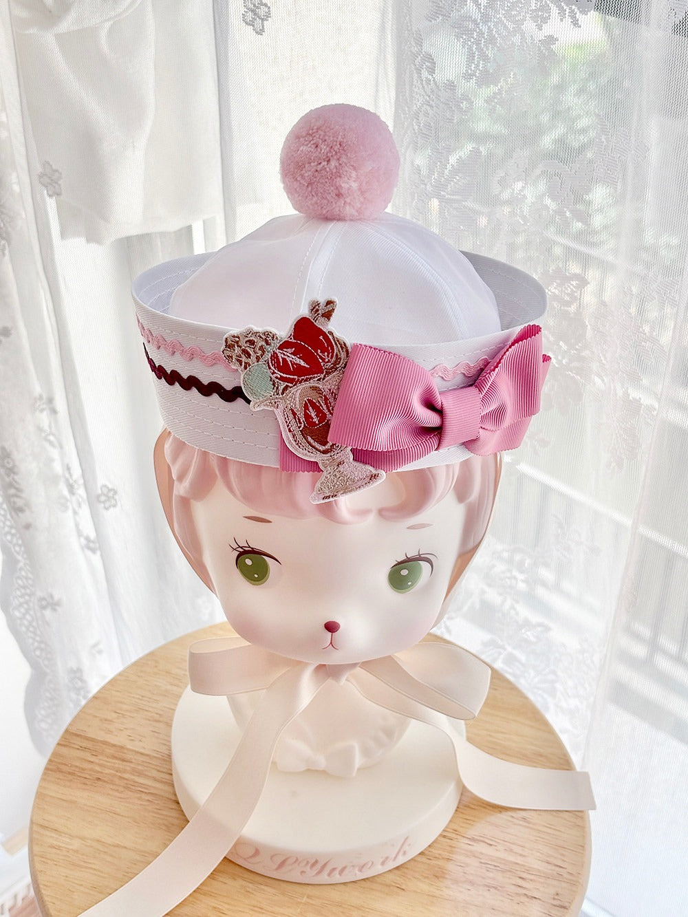 同時購入のみ【受注予約6/24まで】Strawberry Parfait Tea ヘアアクセサリー