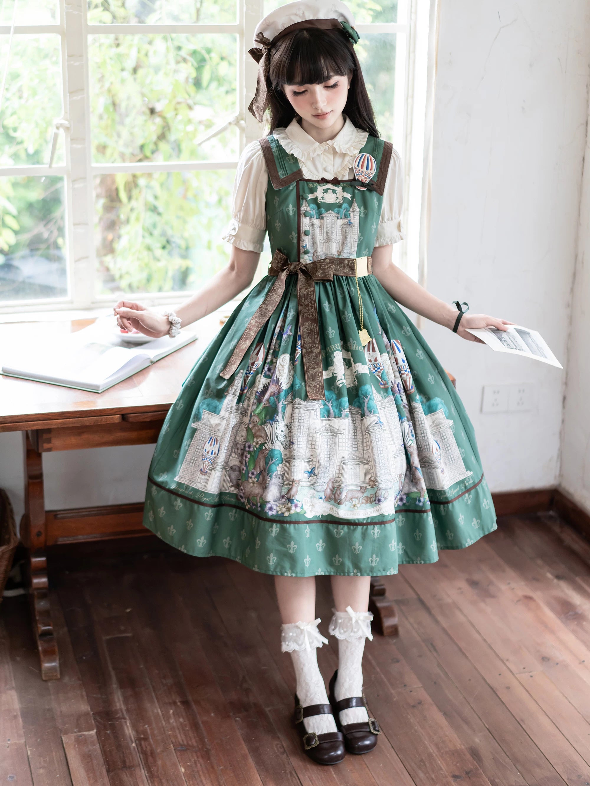 【受注予約6/17まで】The Marvelous Manor 半袖ブラウス