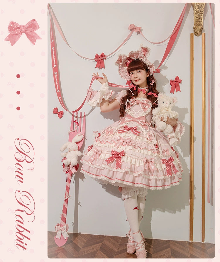 【受注予約6/11まで】Bow Rabbit スペシャルワンピース・全4色
