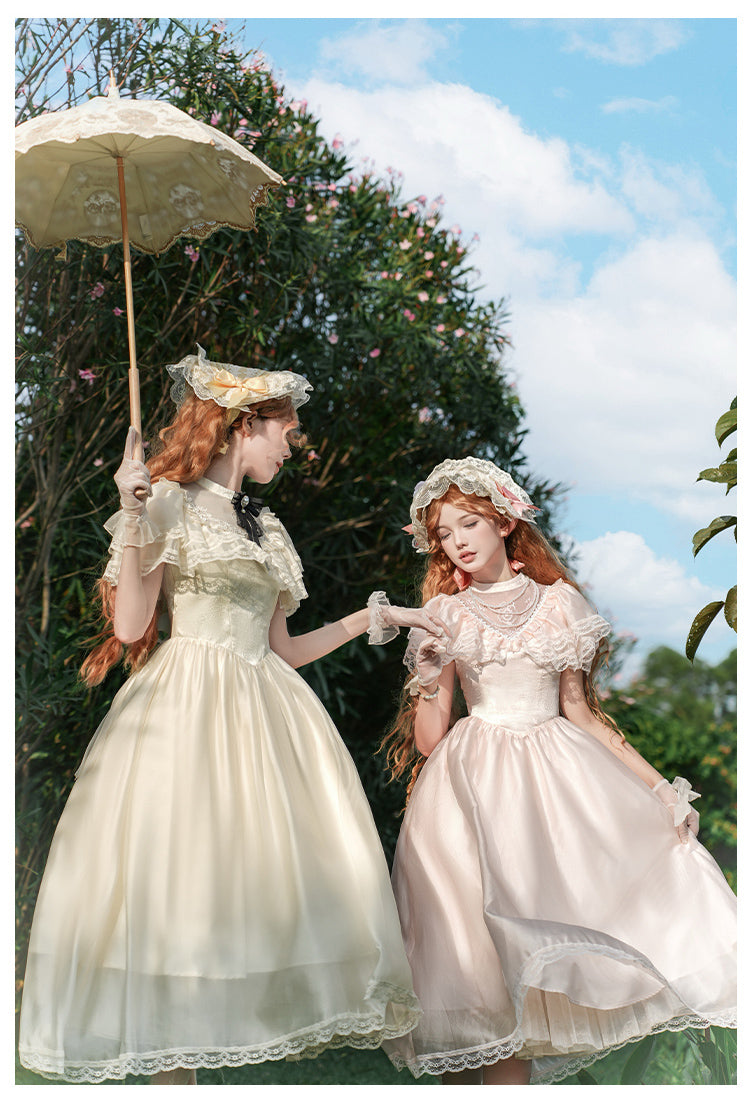 Morning Mist クラシカルシアーワンピース