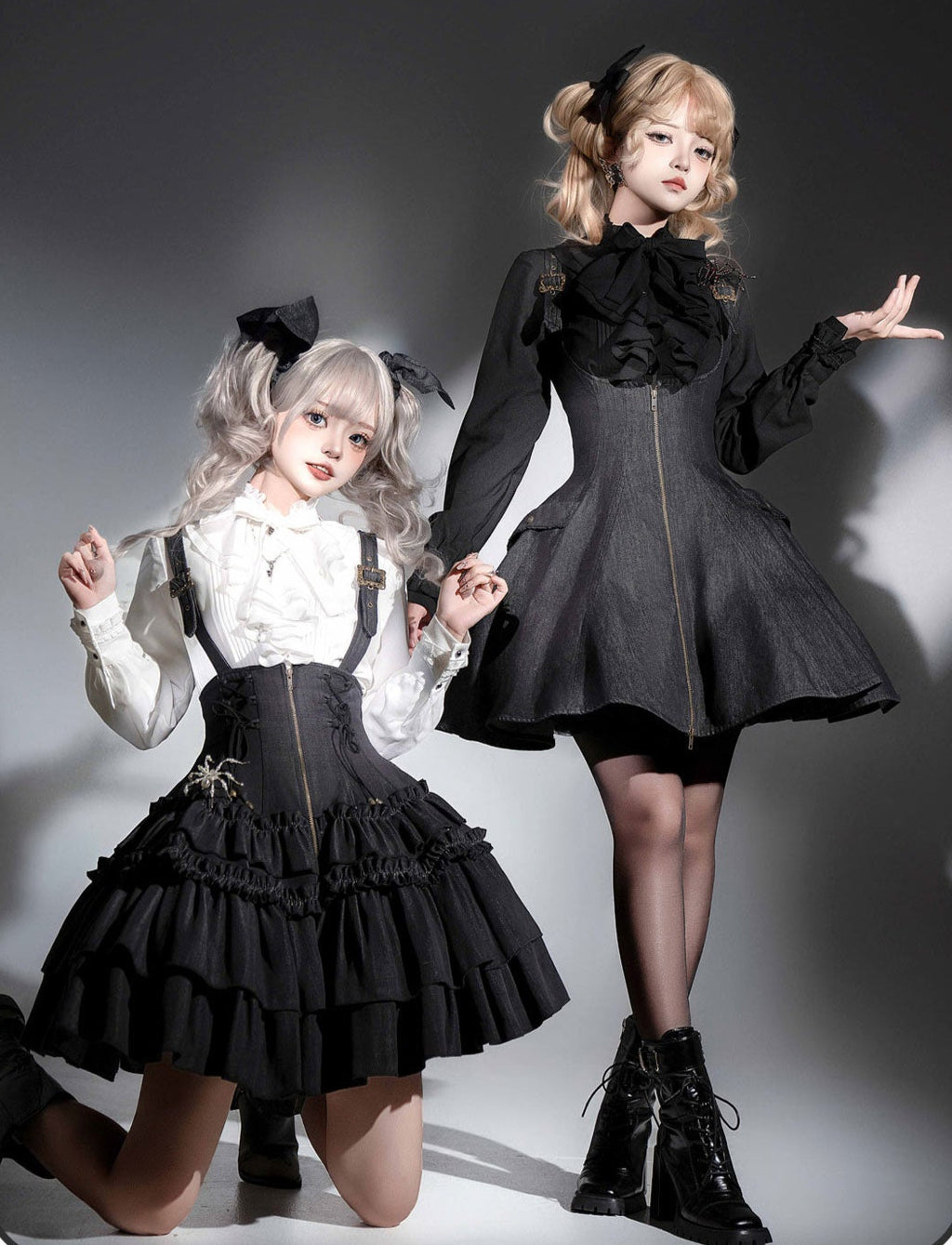 [Pre-orders available until 3/10] Rose Heart Short Jumper Skirt