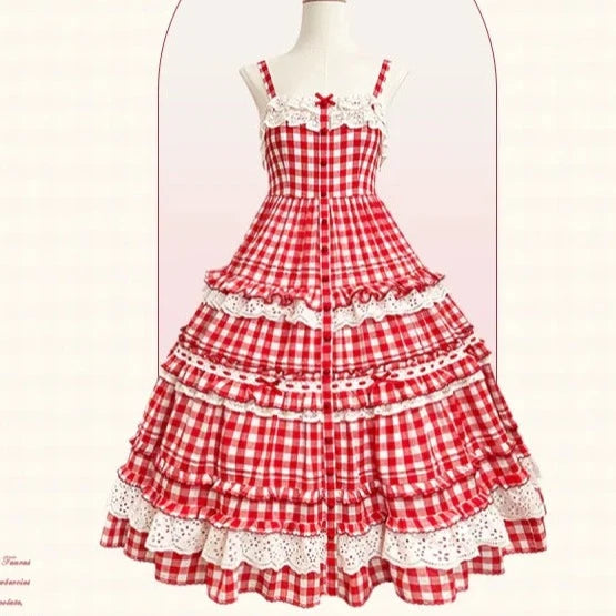 Strawberry Basket Jumper Skirt