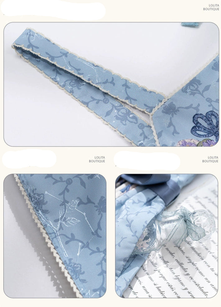 [Pre-orders available until 2/11] Illustration de Porcelaine Iris Jumper Skirt