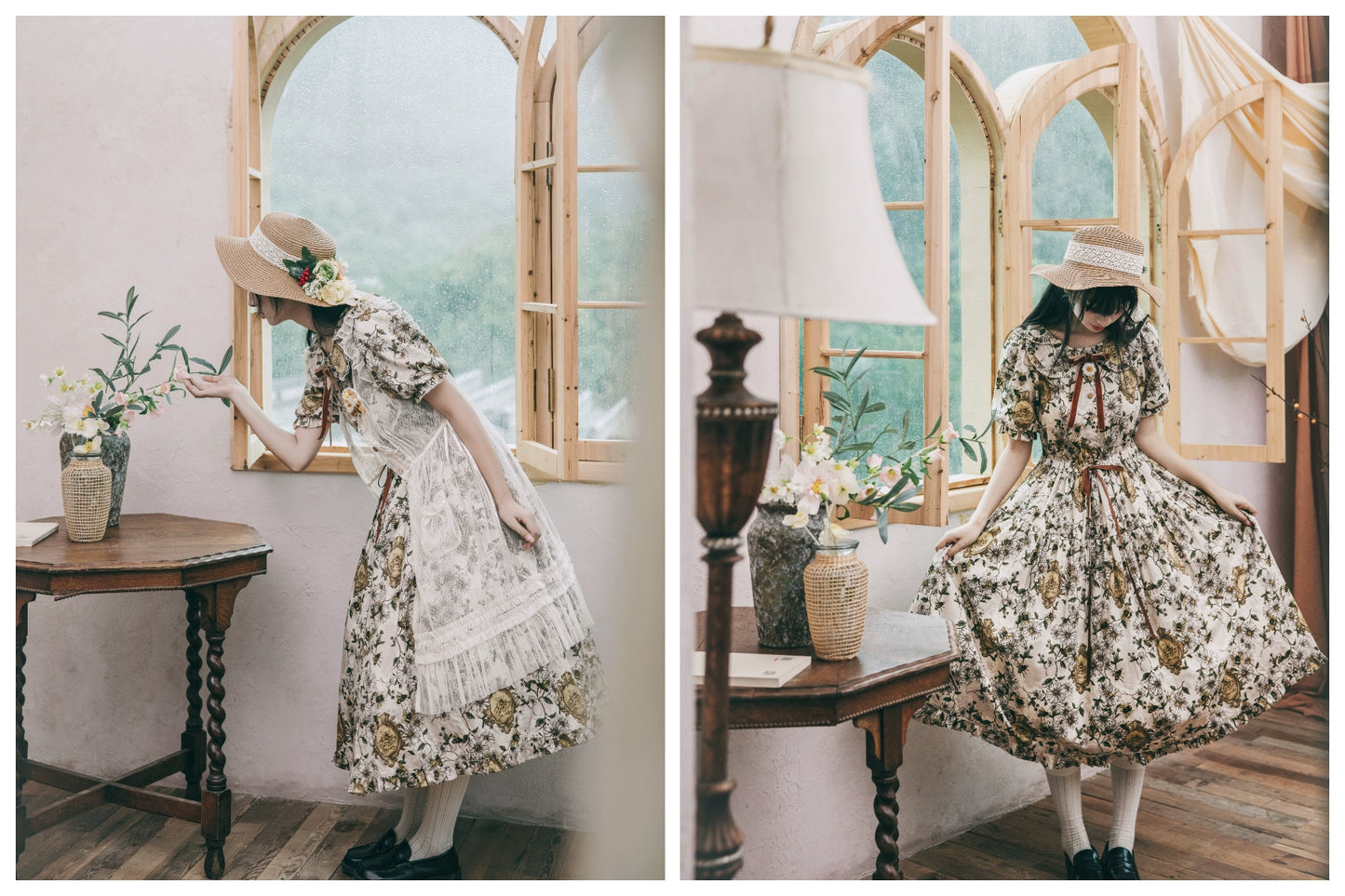 【受注予約10/8まで】Wild Daisies in the Garden ワンピース