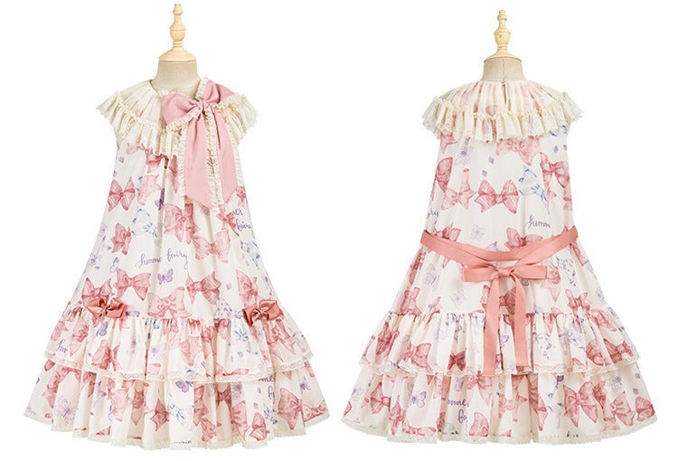 [Pre-orders available until 2/10] Ribbon Eternal Garden short tiered jumper skirt