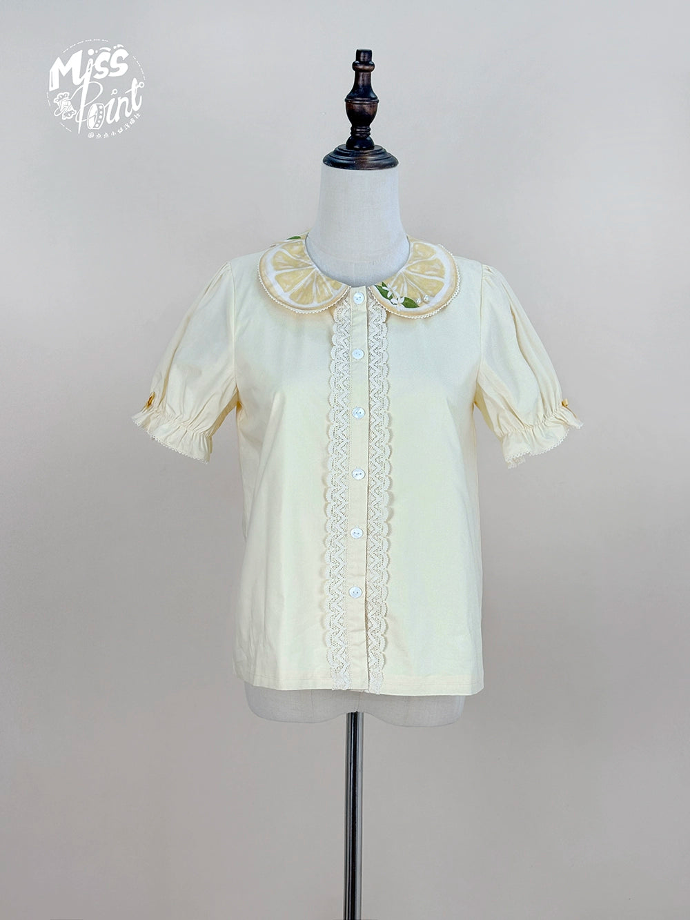 【受注予約5/14まで】Lemon Sweetie 半袖ブラウス