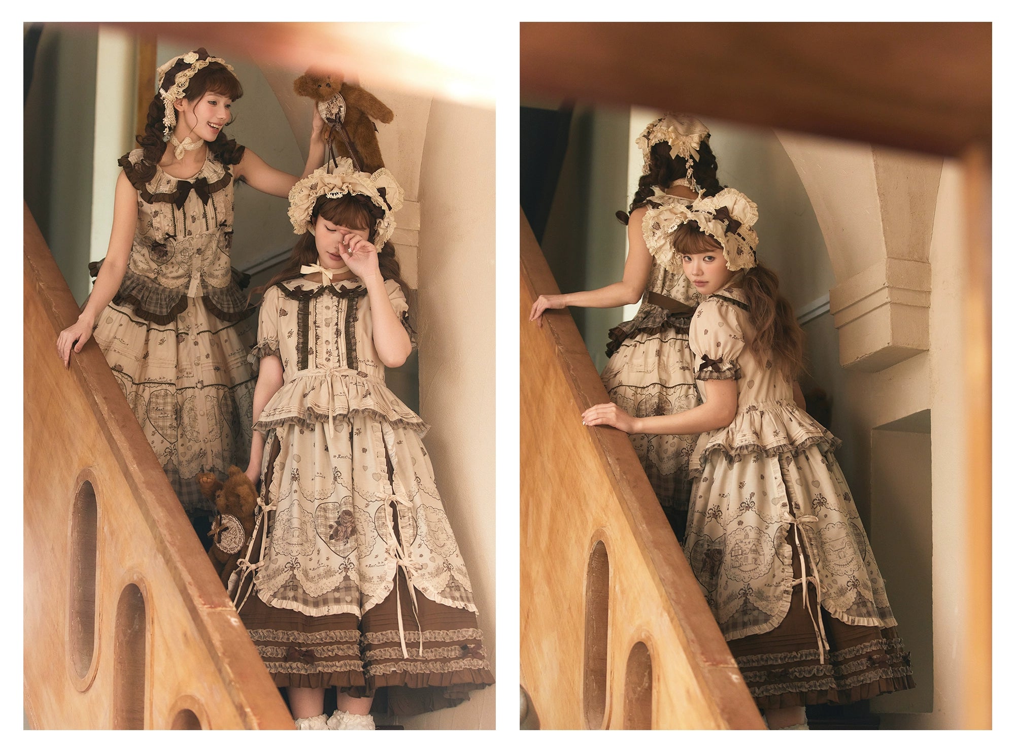 【受注予約2/12まで】Sepia Rose Town スカート