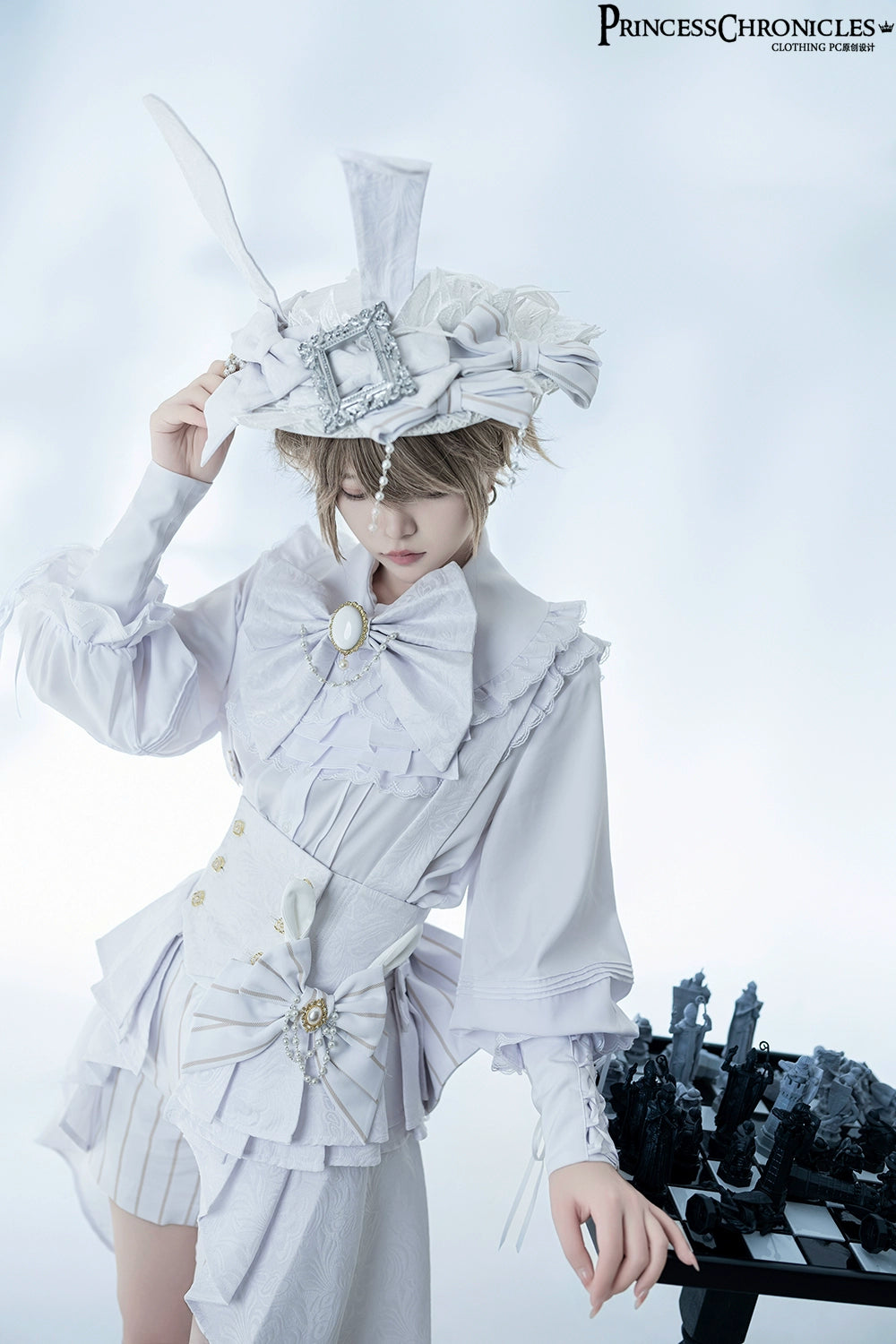 【予約販売】Rabbit Theater White Moonlight コルセットベスト