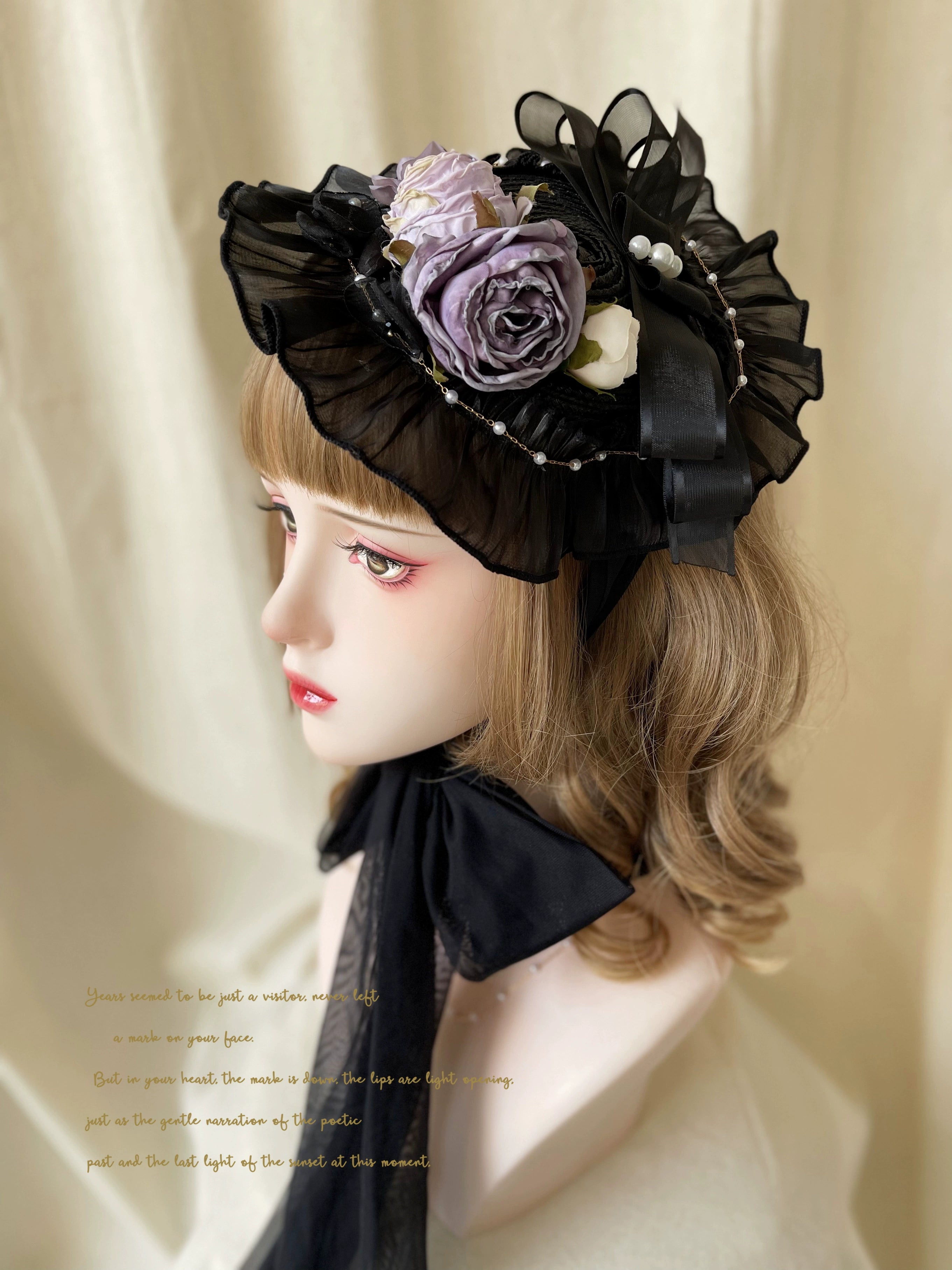 【同時購入のみ】Rose Fairy 帽子・コサージュ他アクセサリー