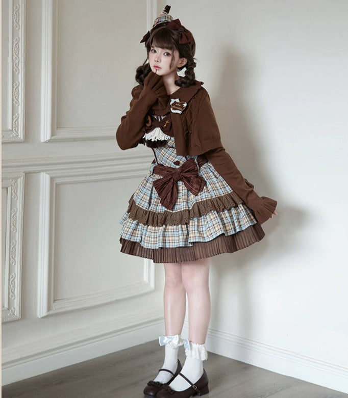 【受注予約7/28まで】Chocolate Mint Day ジャンパースカート