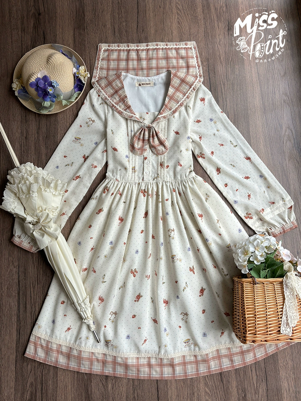 [Pre-order] Autumn Pleasure Sailor Collar Dress