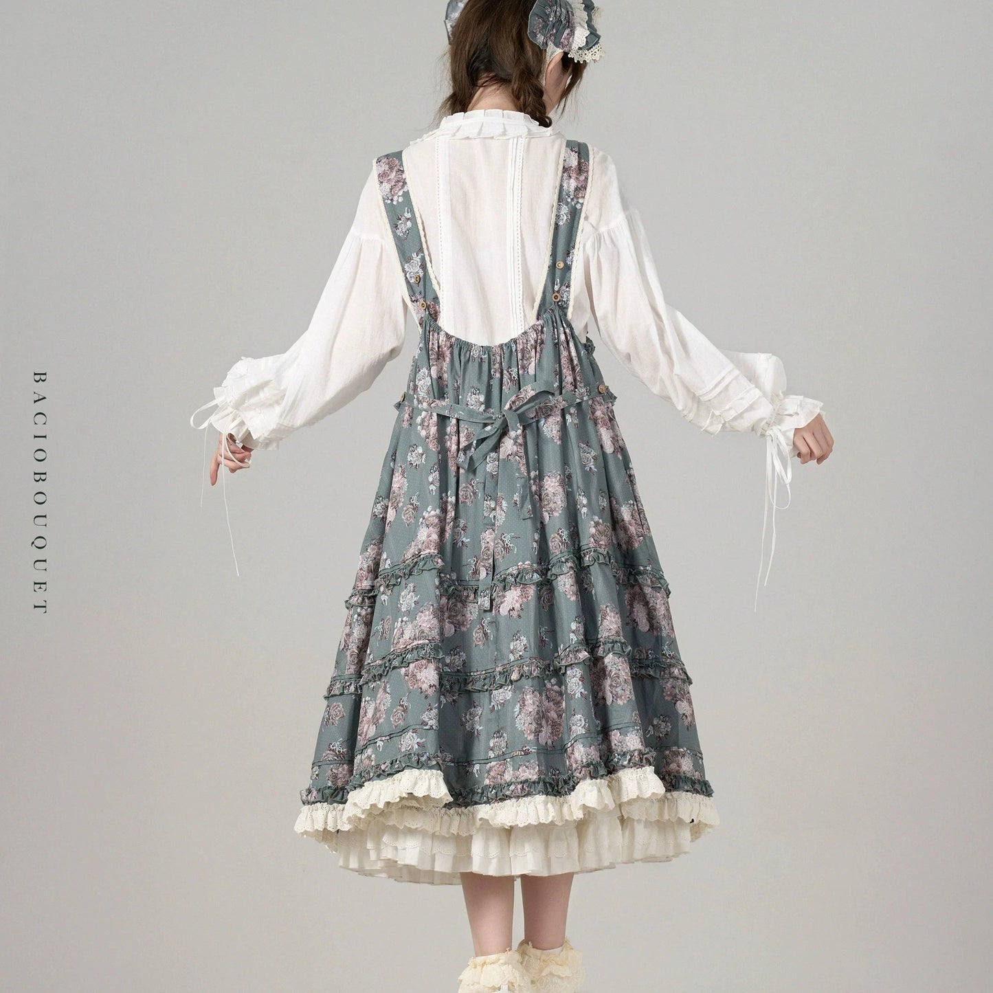 [Pre-orders until 9/9] Bouquets for Autumn Days Overalls Jumper Skirt