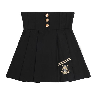[Pre-order] Hogwarts School of Witchcraft and Wizardry Short sleeve striped dress and mini skirt