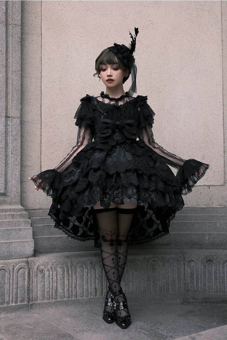 【受注予約6/18まで】Peacock Feather シアーブラウス
