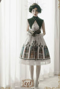 [Pre-orders available until 2/10] The Holy Cross Short-length jumper skirt with detachable collar