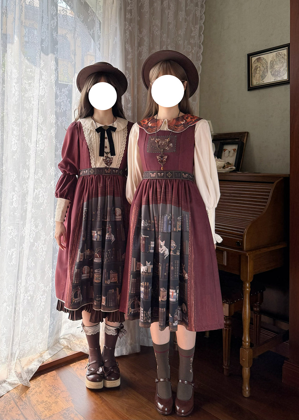 【予約販売】German Bookcase ジャンパースカート