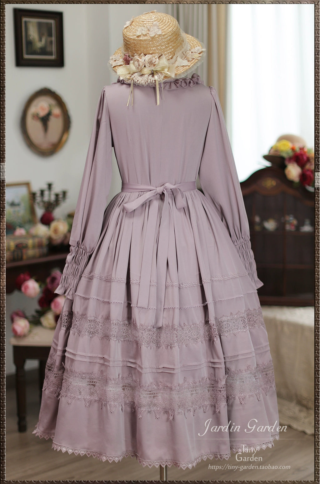 [Pre-order] Spring Whisper Classical Dress, Long Sleeve Type
