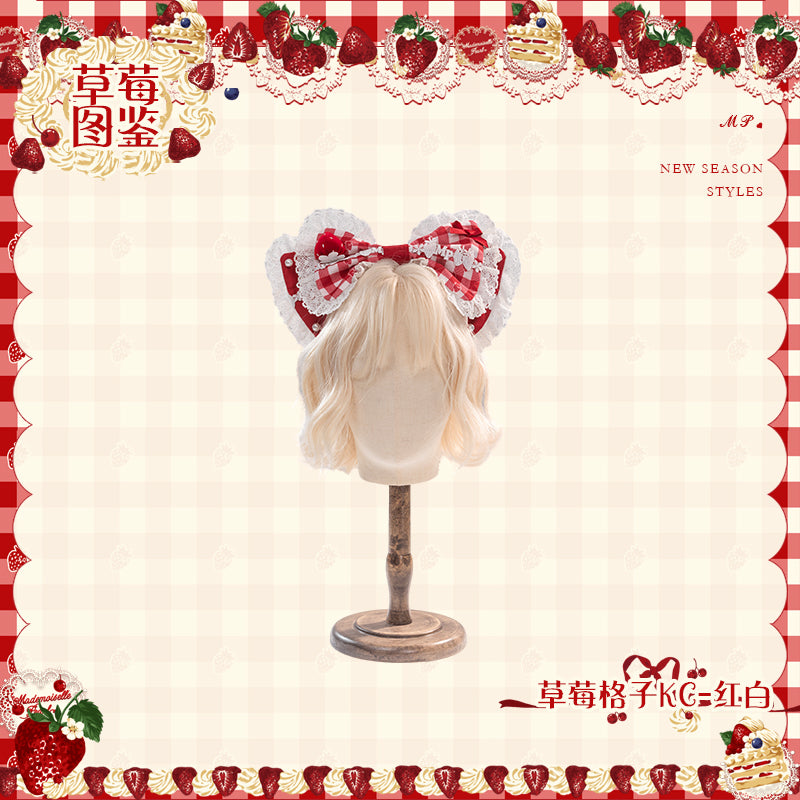 同時購入のみ【受注予約11/18まで】Strawberry Cake Guide アクセサリー