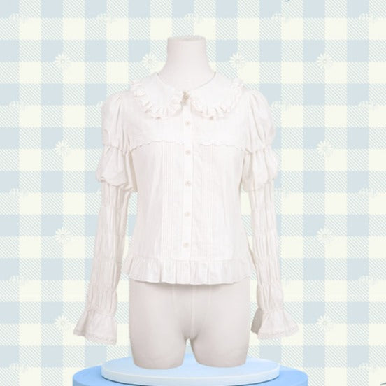 [Sale period ended] Daisy and Sky blouse (long sleeve/short sleeve)