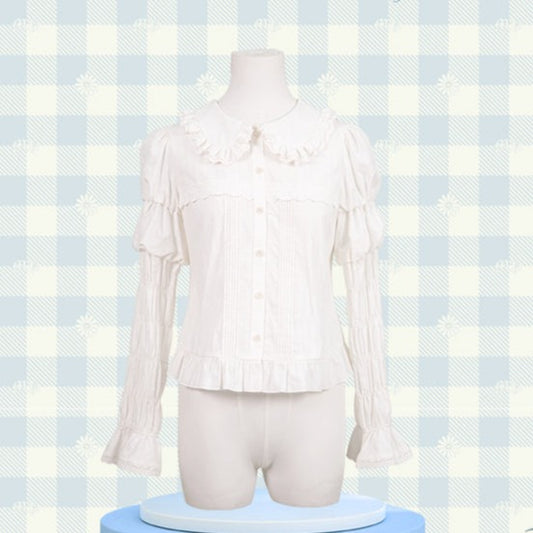[Sale period ended] Daisy and Sky blouse (long sleeve/short sleeve)