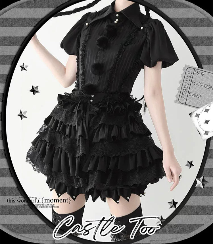 【受注予約5/28まで】Clown Party ショール兼オーバースカート・ハット