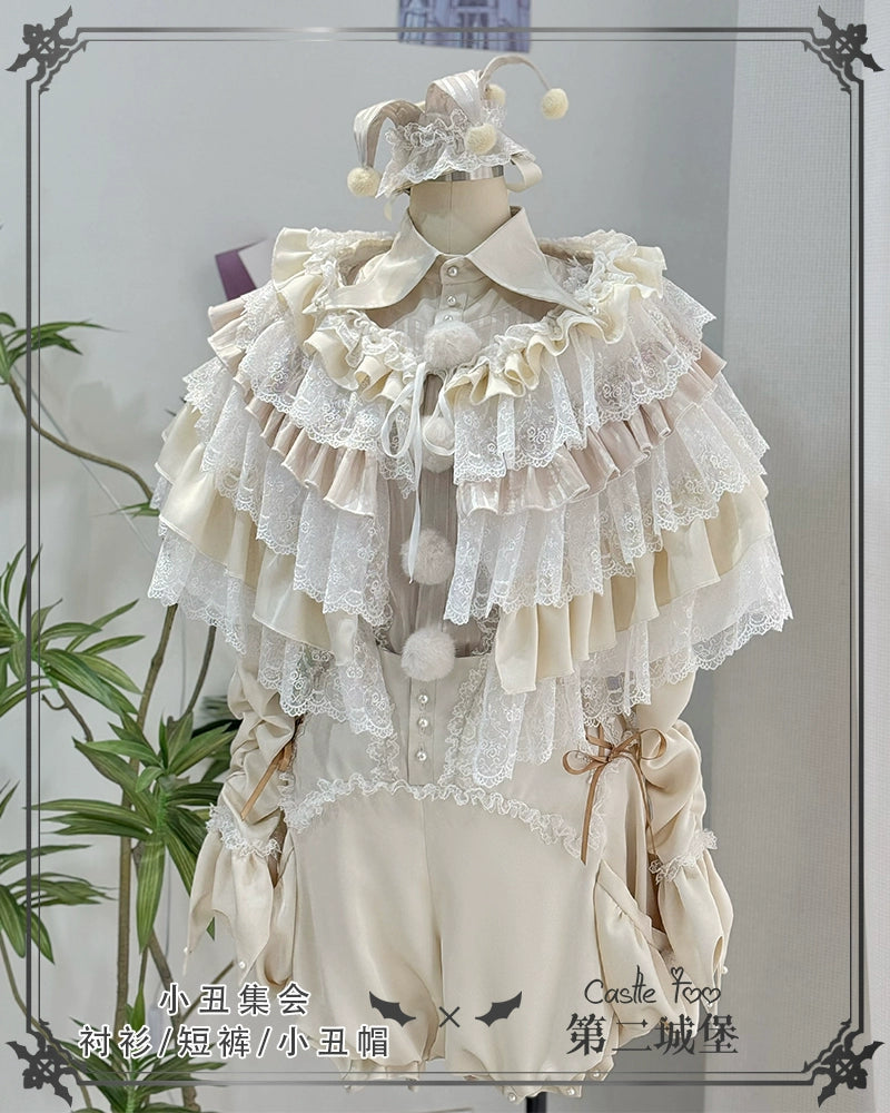 【受注予約5/28まで】Clown Party ショール兼オーバースカート・ハット