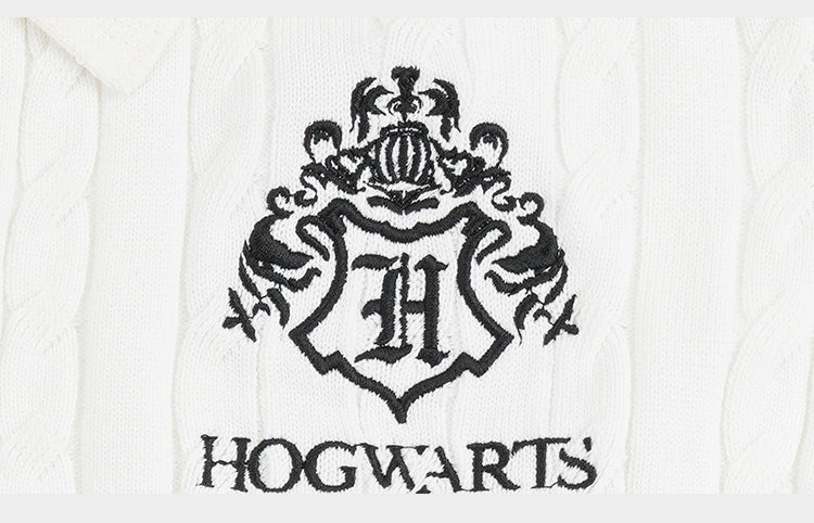 [Reservation sale] Hogwarts School of Witchcraft and Wizardry Short sleeve polo knit
