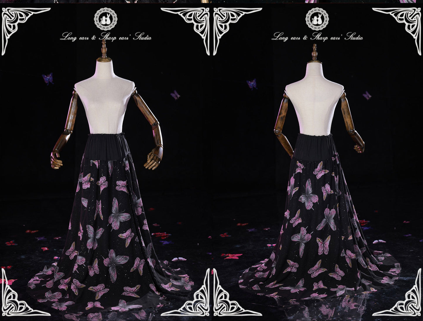 【受注予約12/29まで】夜吻蝶舞  ドレス８点セット
