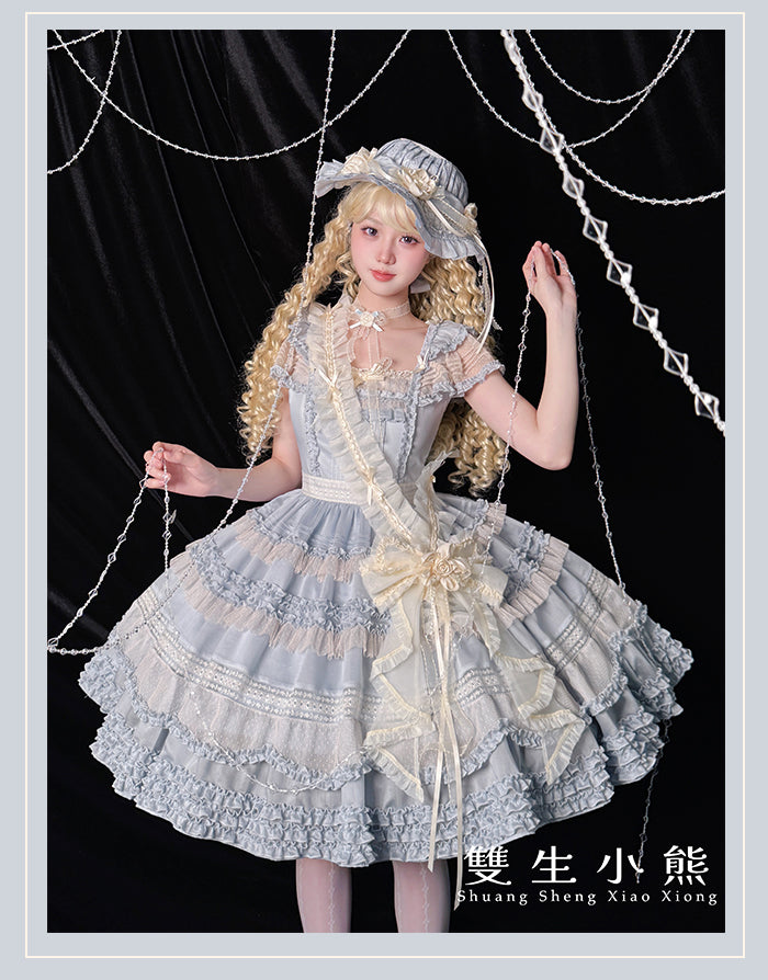 同時購入のみ【受注予約4/28まで】Camellia Dream サッシュベルト・ブローチ・コサージュ・ポシェット