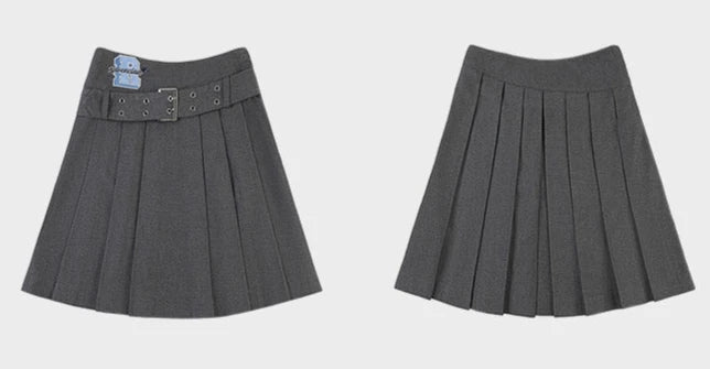 [Pre-order] Hogwarts School of Witchcraft and Wizardry Knee-length Skirt with Slit